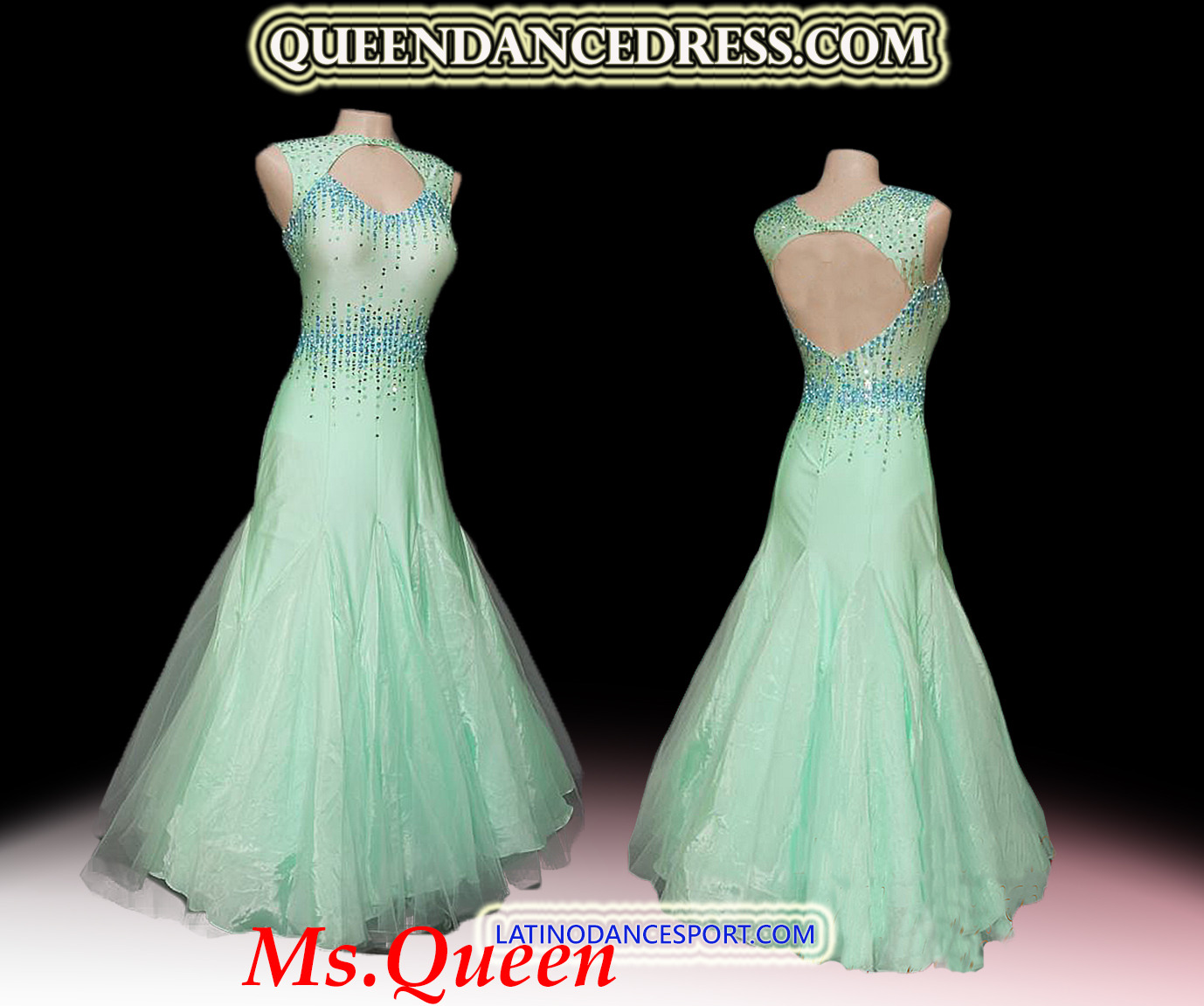 Smooth/Standard Ballroom Queen Dance Tailored Dress 54 Smooth/Standard Ballroom Queen Dance Tailored Dress 54