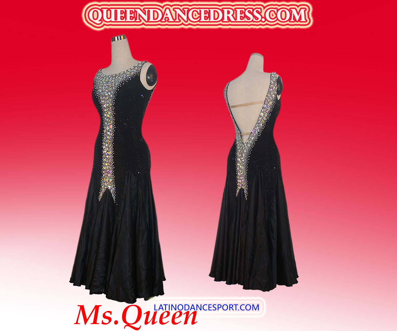 DANCE QUEEN 470-1 High-End Customized Dress