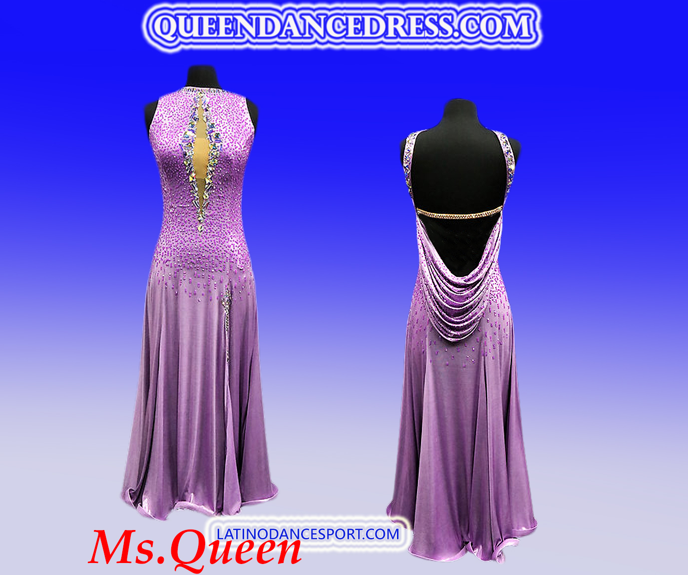 DANCE QUEEN 607-1 High-End Customized Dress