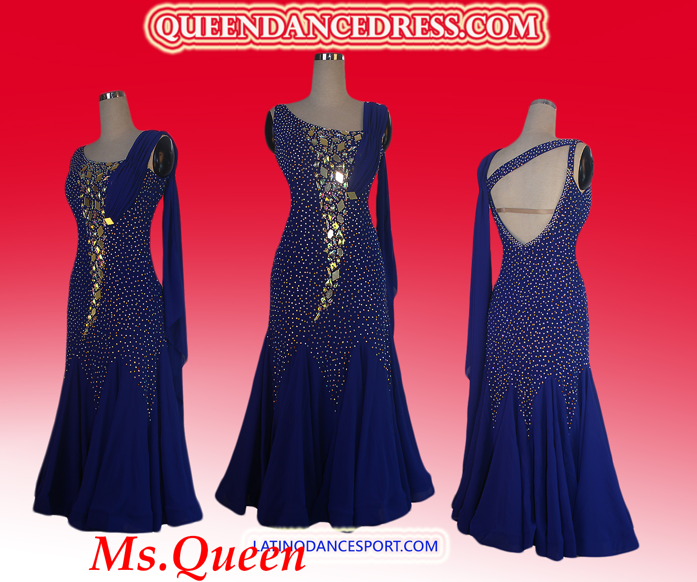 DANCE QUEEN 581 High-End Customized Dress main image 0